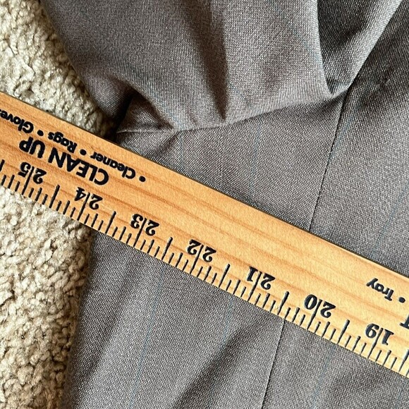 Givenchy Monsieur Double Breasted Jacket Blazer Gray Sport Coat Mens 44R - Picture 9 of 11